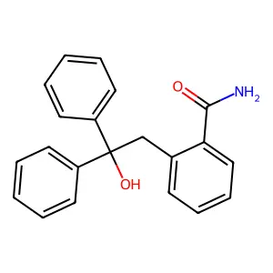 2-(2-Hydroxy-2,2-diphenylethyl)benzamide structure