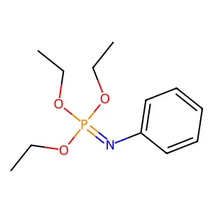 Triethyl phenylimidophosphate structure