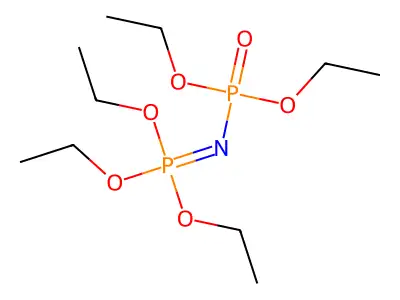 Phosphorimidic acid, (diethoxyphosphinyl)-, triethyl ester structure