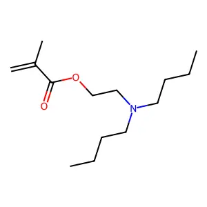 2-(Dibutylamino)ethyl methacrylate structure