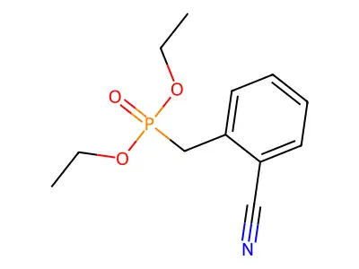 Diethyl (4-Cyanobenzyl)phosphonate structure