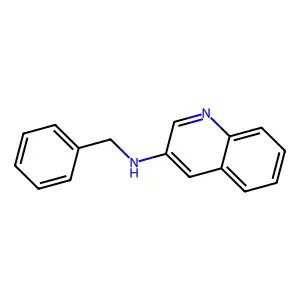 N-benzylquinolin-3-amine structure