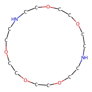 1,4,7,13,16-Pentaoxa-10,19-diazacyclohenicosane structure