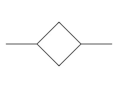 1,3-Dimethylcyclobutane structure