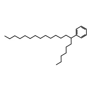 7-Phenyleicosane structure