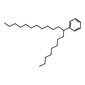 9-Phenyleicosane structure