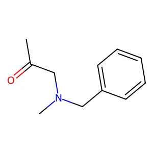 1-[Benzyl(methyl)amino]propan-2-one structure