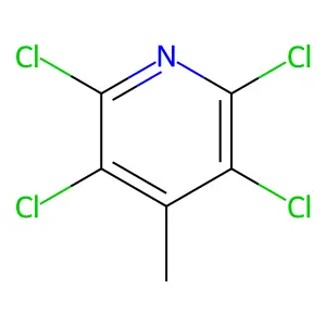 2,3,5,6-Tetrachloro-4-methylpyridine structure