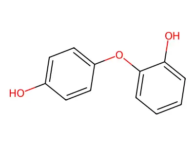 2-(4-Hydroxyphenoxy)phenol structure