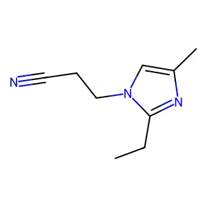 2-乙基-4-甲基-1H-咪唑-1-丙腈 structure