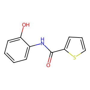N-(2-Hydroxyphenyl)-2-thiophenecarboxamide structure