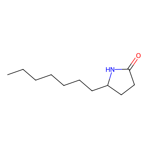 Pyrrolidin-2-one, 5-heptyl- structure