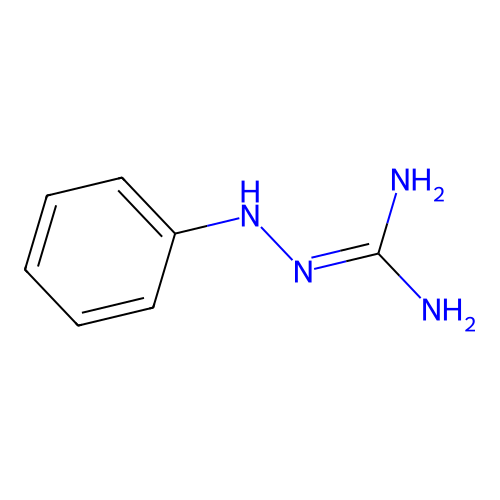 2-Anilinoguanidine structure