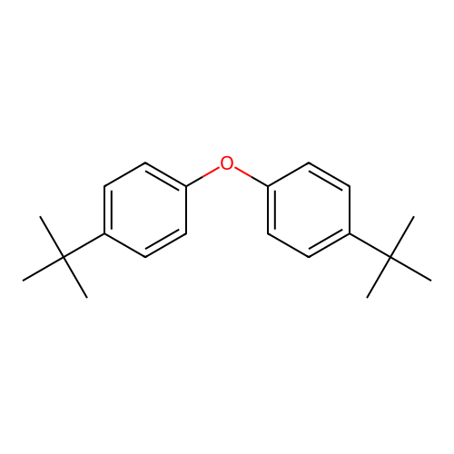 Ether, bis(p-tert-butylphenyl) structure