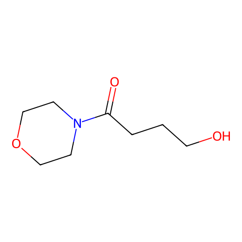 4-Hydroxy-1-(morpholin-4-yl)butan-1-one structure