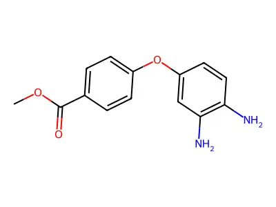 Methyl 4-(3,4-diaminophenoxy)benzoate structure