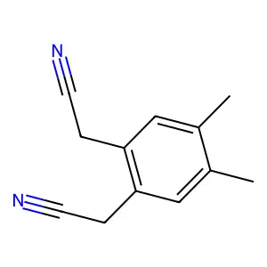 2-[2-(Cyanomethyl)-4,5-dimethylphenyl]acetonitrile structure