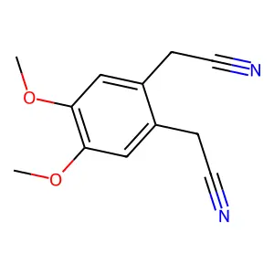 2-[2-(Cyanomethyl)-4,5-dimethoxyphenyl]acetonitrile structure