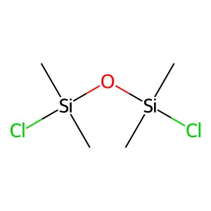 Disiloxane, 1,3-dichloro-1,1,3,3-tetramethyl- structure