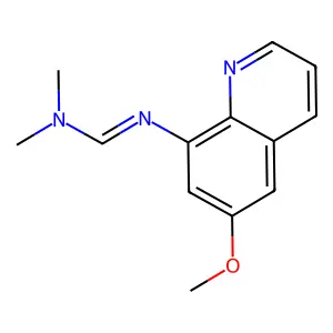 8-(Dimethylamino)methyleneamino-6-methoxyquinoline structure