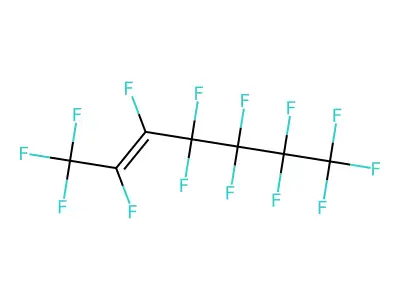 (2E)-1,1,1,2,3,4,4,5,5,6,6,7,7,7-Tetradecafluorohept-2-ene structure