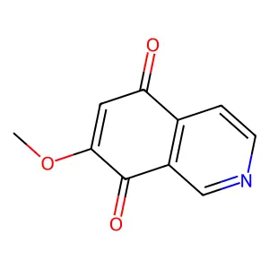7-Methoxyisoquinoline-5,8-dione structure