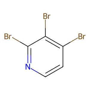 2,3,4-Tribromopyridine structure