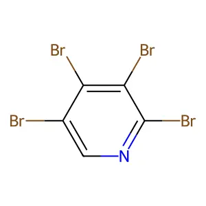 2,3,4,5-Tetrabromopyridine structure
