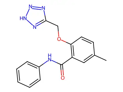 o-Anisanilide, 5-methyl-alpha-1H-tetrazol-5-yl- structure