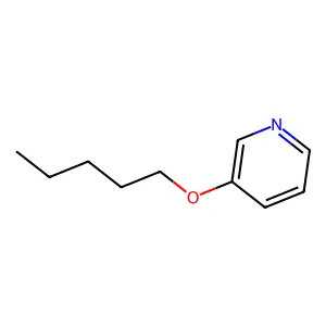 3-Pentyloxypyridine structure