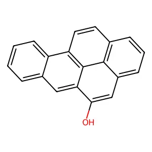 5-Hydroxybenzo(a)pyrene structure