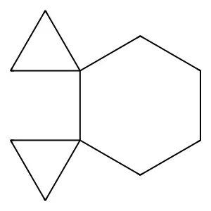 Dispiro(2.0.2.4)decane structure