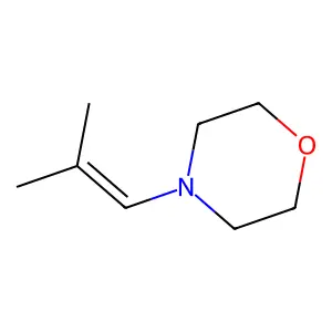 Morpholine, 4-(2-methyl-1-propenyl)- structure