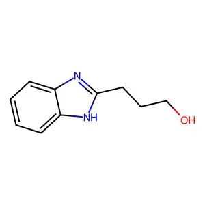 2-Benzimidazolepropanol structure