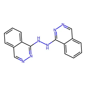 1-(2-Phthalazin-1-ylhydrazino)phthalazine structure