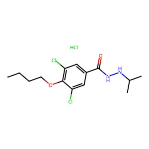 Pyridinium, 4-(2-indol-3-ylethyl)-1-(3-(trimethylammonio)propyl)-, dibromide structure