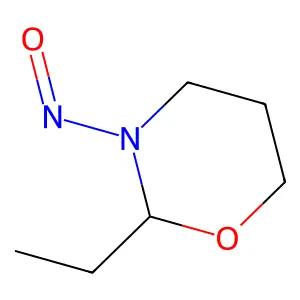 2-Ethyl-3-nitroso-1,3-oxazinane structure
