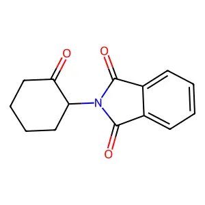 2-(2-Oxocyclohexyl)isoindole-1,3-dione structure