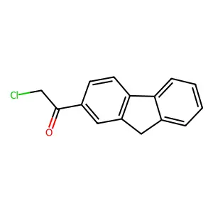 Ketone, chloromethyl 2-fluorenyl structure