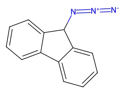 9-azido-9H-fluorene structure