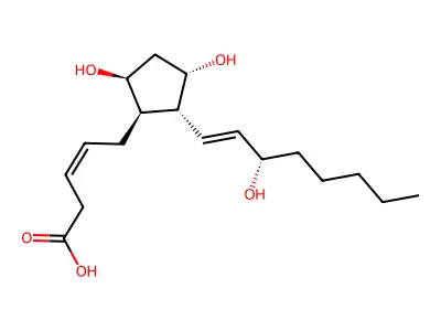 2,3-Dinor-11b-PGF2alpha structure