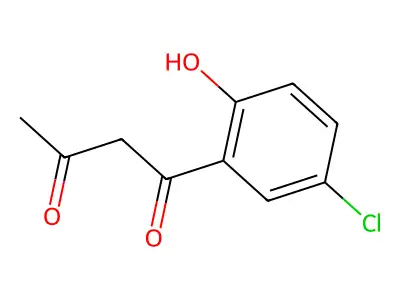 1-(5-Chloro-2-hydroxyphenyl)-1,3-butanedione structure