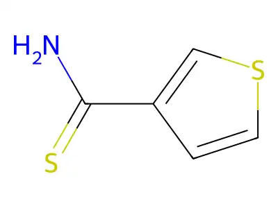 Thiophene-3-carbothioamide structure