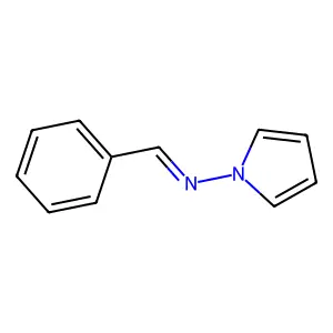 N-Benzylidene-1H-pyrrole-1-amine structure