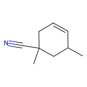 1,5-Dimethylcyclohex-3-ene-1-carbonitrile structure