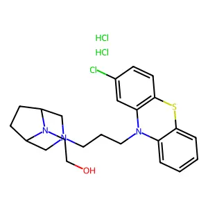 Ethanethiol, 2-(4-(2,4-dichlorophenoxy)butyl)amino-, hydrogen sulfate (ester) structure