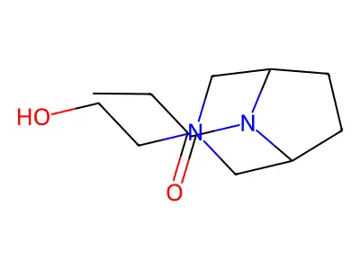 8-Propionyl-3,8-diazabicyclo(3.2.1)octane-ethanol structure