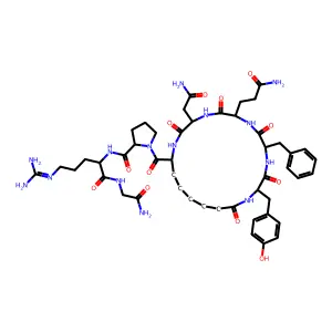 argipressin, Asu(1,6)- structure