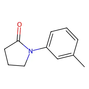 1-(3-Methylphenyl)pyrrolidin-2-one structure