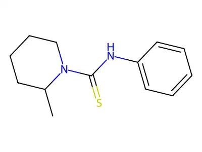 2-methyl-N-phenylpiperidine-1-carbothioamide structure